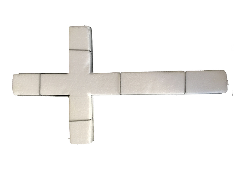 Cross with Foam