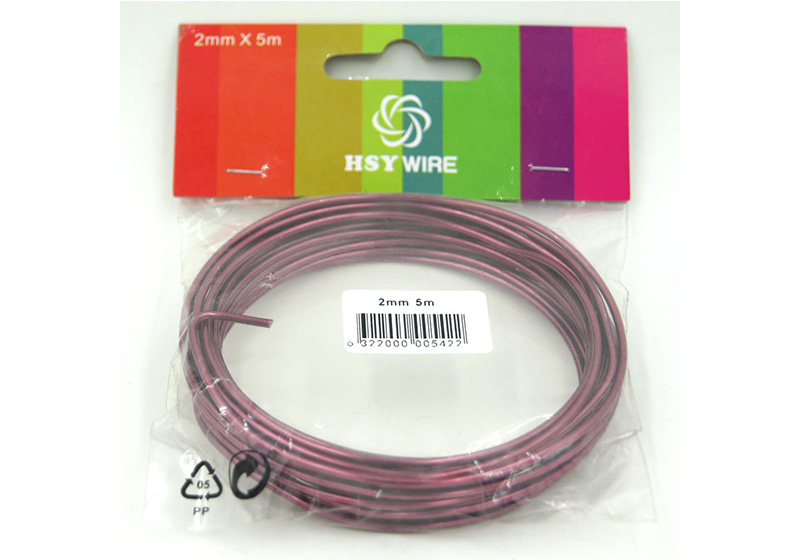 Aluminum Round Wire-002-Aubergine