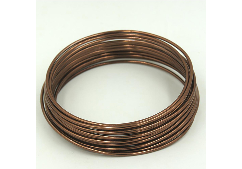 Aluminum Round Wire-005-Brown