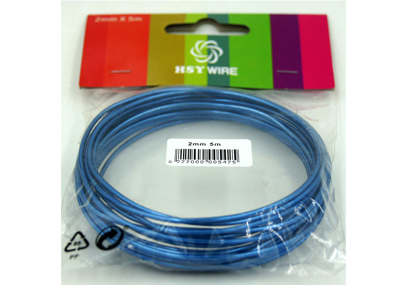 Aluminum Round Wire-008-Dark Blue