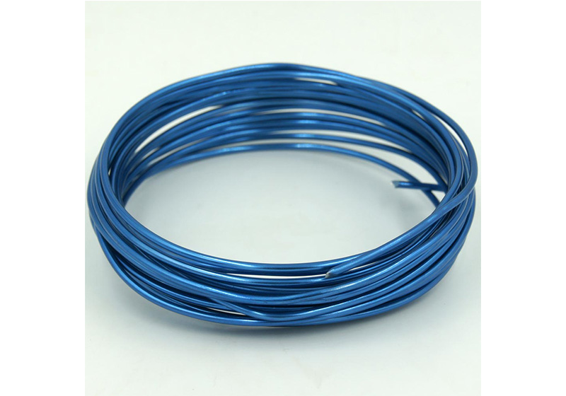 Aluminum Round Wire-008-Dark Blue