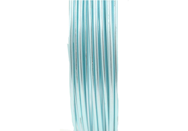 Aluminum Round Wire-014-Ice Blue