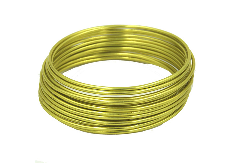 Aluminum Round Wire-017-Lemon