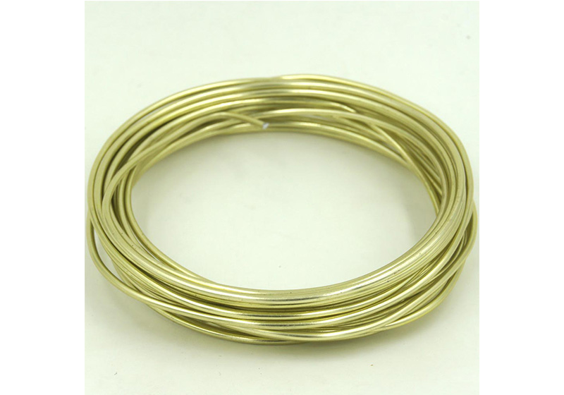 Aluminum Round Wire-020-Mint Green