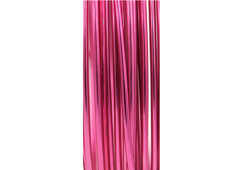 Aluminum Round Wire-024-Pink