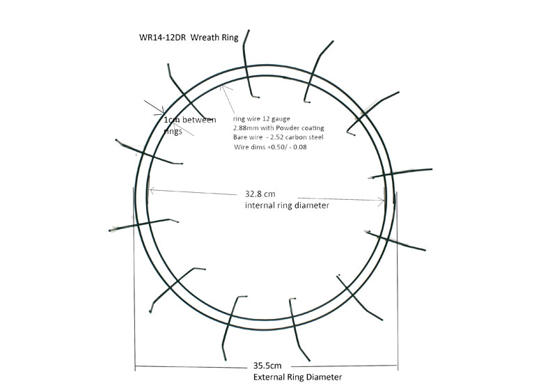 Wreath Ring With Chip