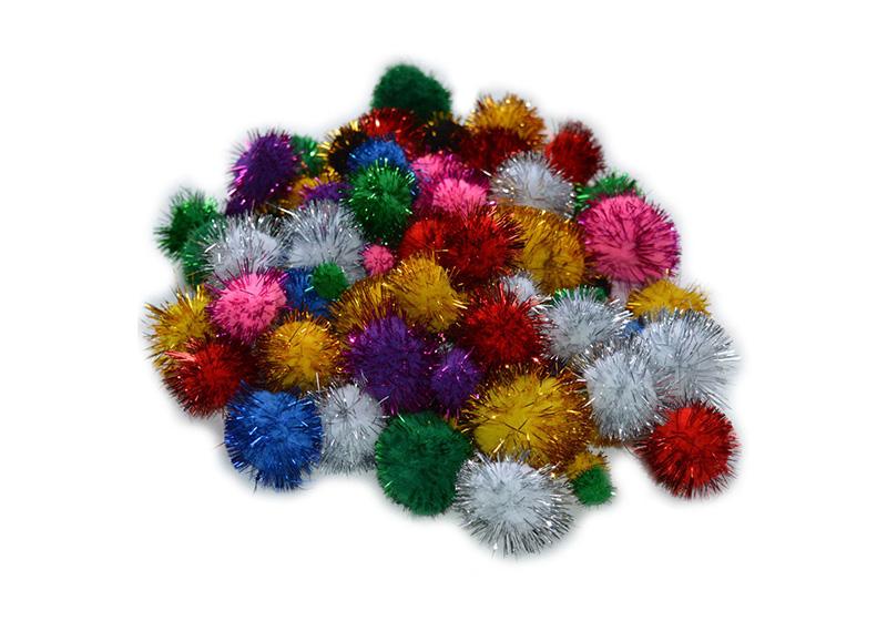 Glitter Pompom-016